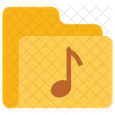 Music Folder Data Icon