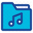 Folder Music Lyric Icon