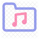 Music Folder File Document Icon