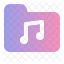 Music Folder File Document Icon
