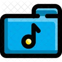 Music Folder Broken Linear Music Folder Folder Icon