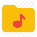 Music Folder Music Album Storage Icon