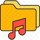 Folder Music File Icon