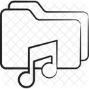 Folder Music File Icon