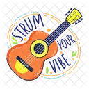 Music Guitar Instrument Vibe Icon