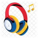 Music Device Music Headphones Music Headset Icon