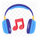 Headset Music Headphones Listen Music Icon