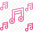 Music Neon Signs Melody Icon