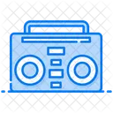 Music Tape Recorder Wireless Transmission Icon