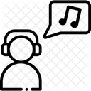 Chatting Linear Expanded Icon
