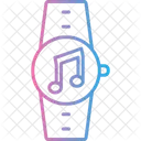 Music Smartwatch Technology Icon