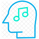Music In Mind Lyrics Thinking Think About Song Icon
