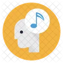 Music In Mind Music Tone Head Icon