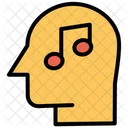 Music In Mind Lyrics Thinking Think About Song Icon