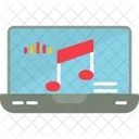 Music Laptop  Icon
