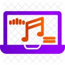 Music Laptop  Icon