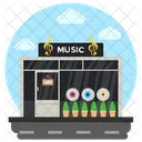 Music Library Music Shop Music Studio Icon