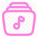 Music Library Music Music Book Icon
