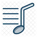 Music List Music File Music Note Icon