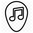 Music Location Song Location Music Pin Icon
