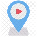 Music Location Musical Place Music Pin Icon