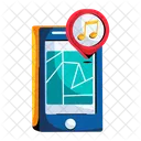 Music Location  Icon