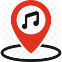 Music Location Placeholder Mapmarker Icon