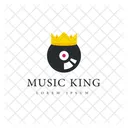 Music King Music Tag Music Label Icon