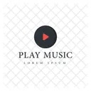 Play Music Music Tag Music Label Icon