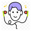 Enjoy Music Listening Music Music Headset Icon