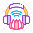 Music Meditation Practice Icon