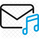 Music Message Audio Icon