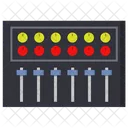 Music mixer  Symbol