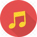Music Note Audio Charge Icon