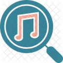 Music Note Search Music Icon