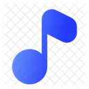 Music Note Sound Waves Sound Bar Icon