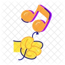 Music Note Song Note Quaver Icon