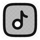 Music Note Square Music Note Musical Notes Icon