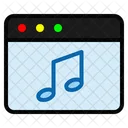 Music Page Music Media Icon