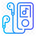 Music Player Mp Player Earphones Icon