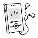 Podcast Doodle Communication Doodle Audio Recording Icon