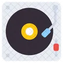 Music Player Vinyl Player Disc Jockey Icon