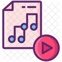 Music Playing Music Player Multimedia Icon