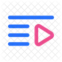 Music Playlist Player Media Icon