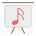Music Presentation Audio Presentation Music Board Icon