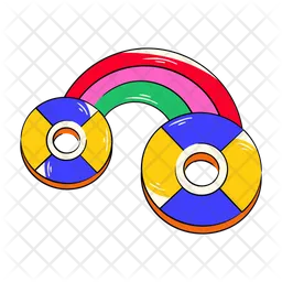 Music Rainbow  Icon