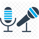 Music Recording Communication Mic Icon