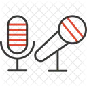 Music Recording Communication Mic Icon