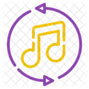 Music Repeat  Icon