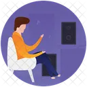 Listening Music Music Room Studio Icon